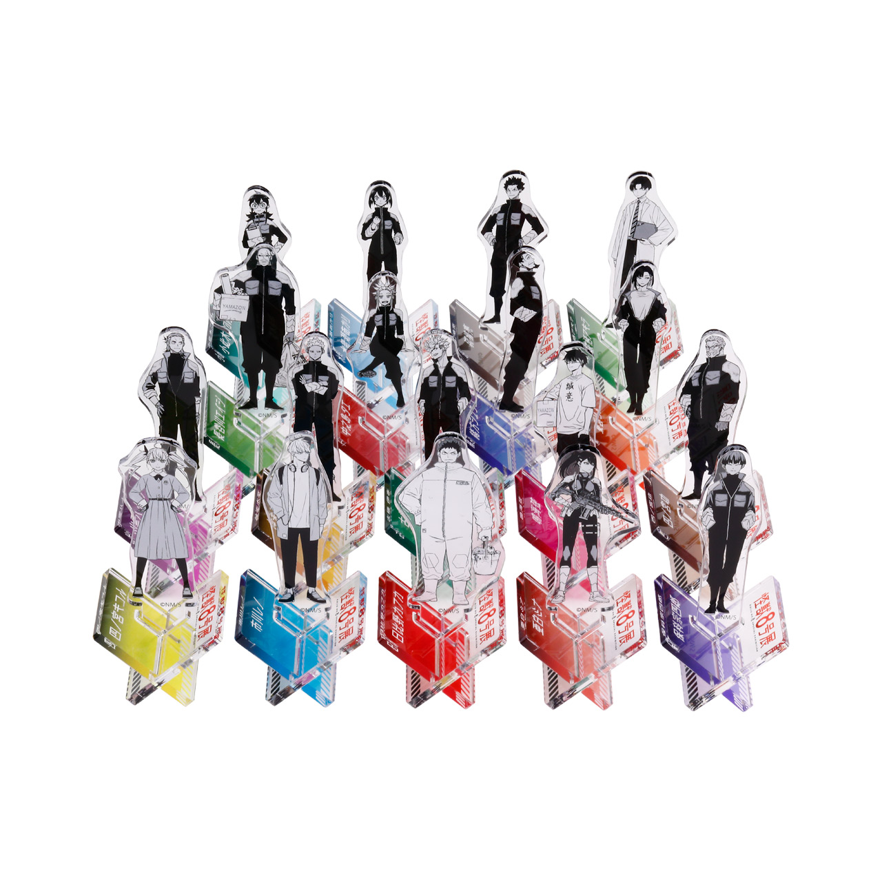 アクリル“X”フィギュアコレクション 全種セット (全18種入り)